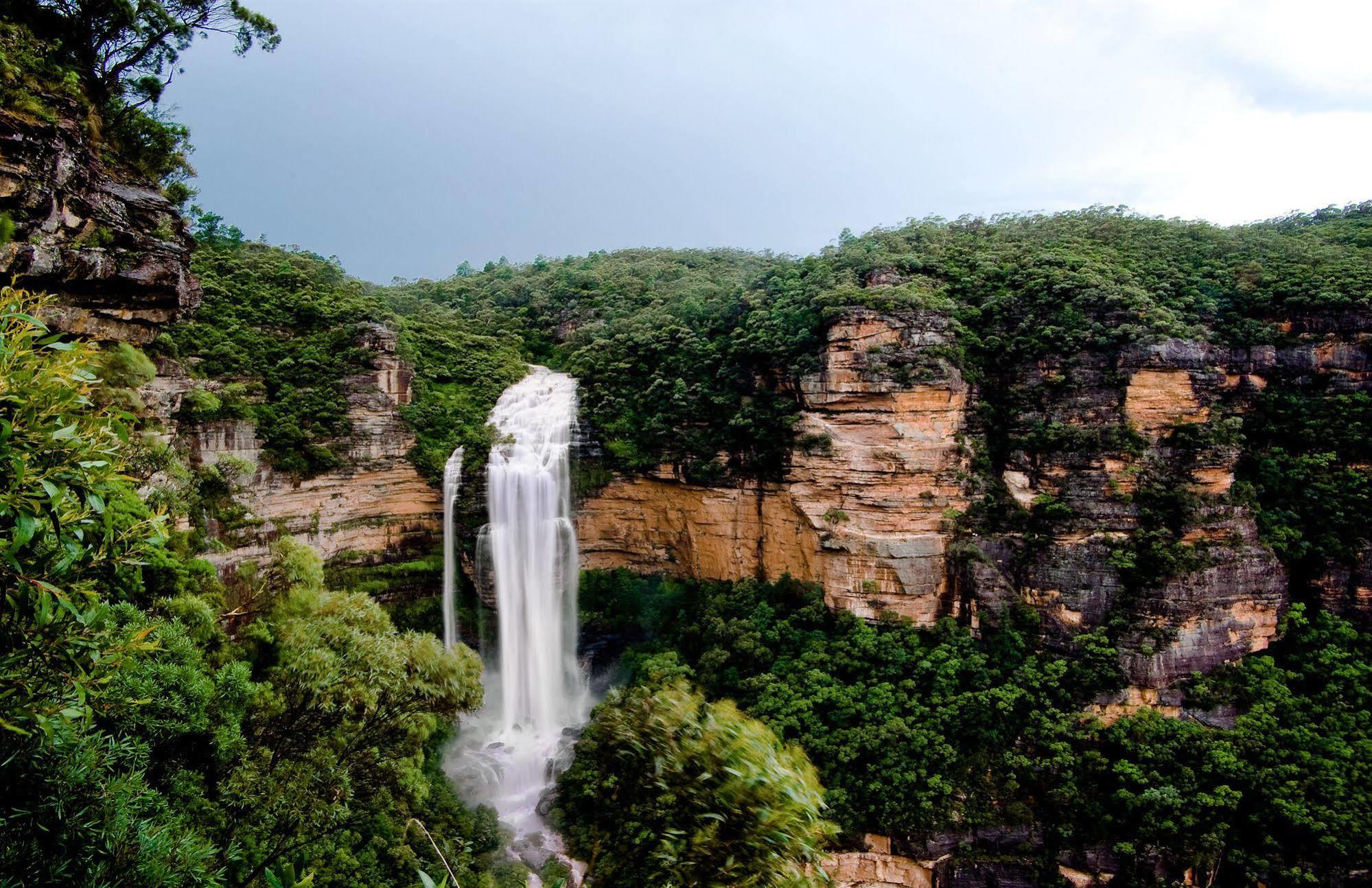 Falls Mountain Retreat Blue Mountains Wentworth Falls Exterior foto